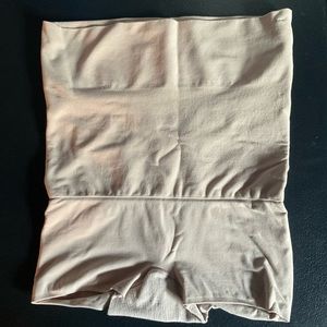 Spanx shorts with tummy control.